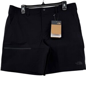 The North Face Mens M Basin NEW Shorts 7 in Inseam Black FlashDry Size 34